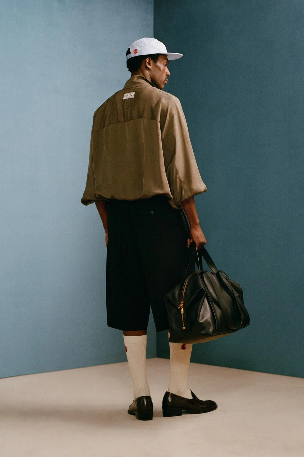 Шорты-бермуды из 100% шерсти с драпировкой WILLY CHAVARRIA X ZARA