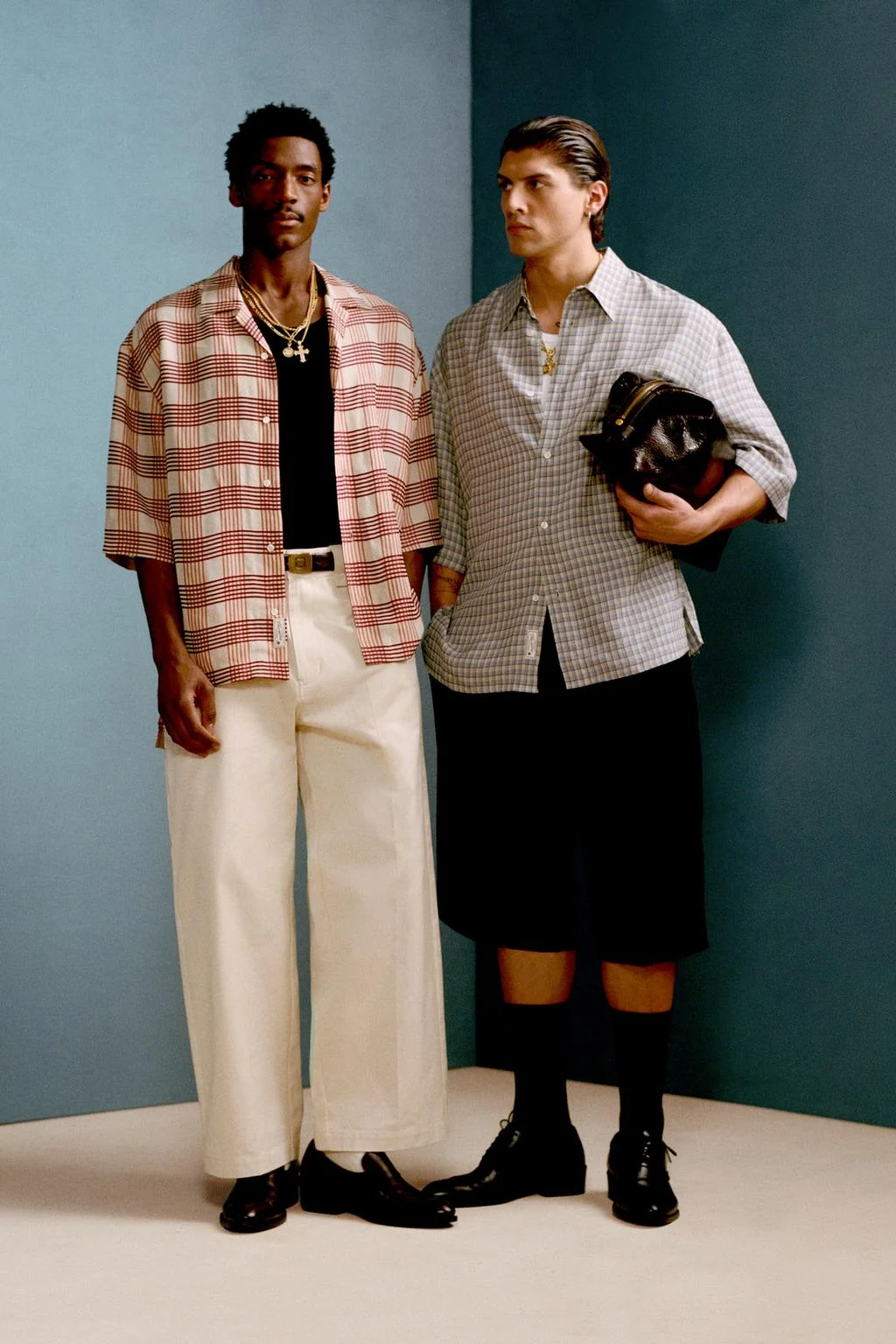 Оверсайз рубашка в клетку WILLY CHAVARRIA X ZARA