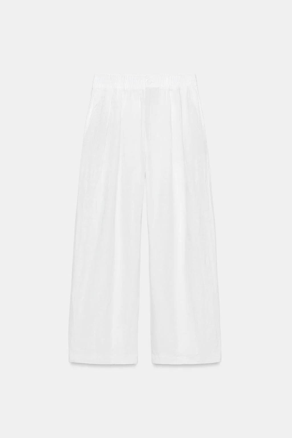 ЛЬНЯНЫЕ БРЮКИ СО СБОРАМИ ZW COLLECTION