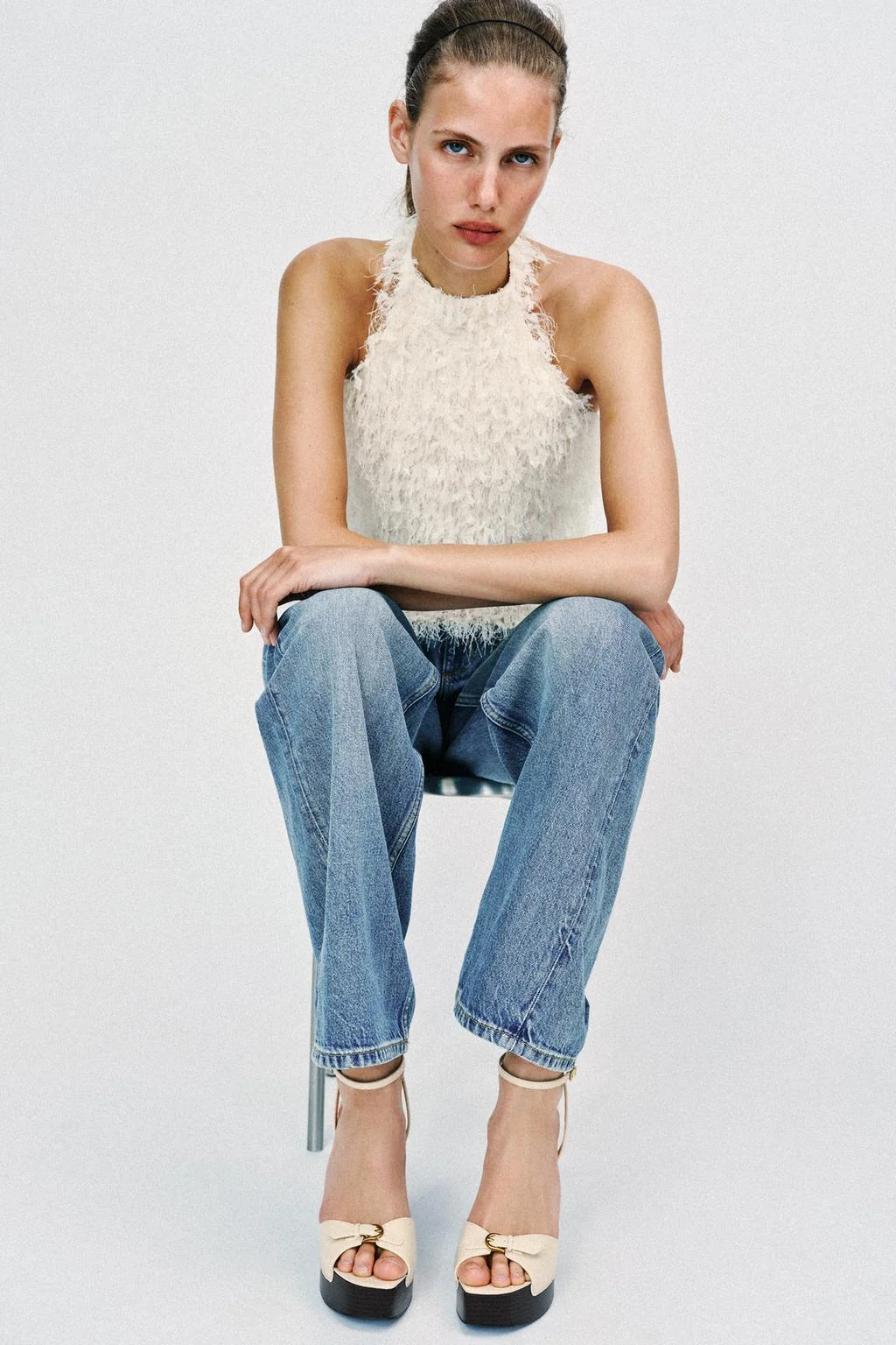 Босоножки на платформе с пряжкой — КАБЛУК