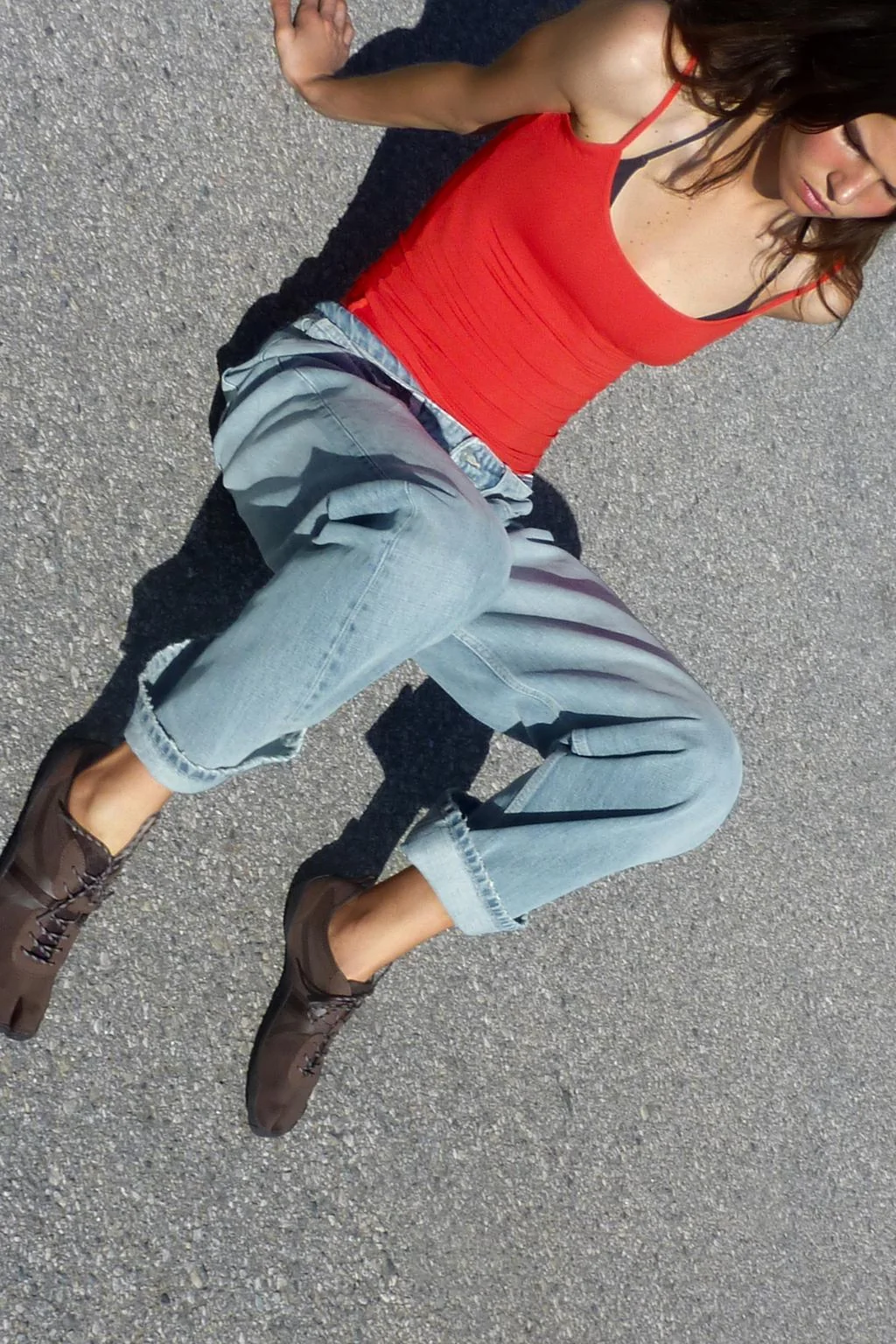 Балетки на шнуровке — Кроссовки