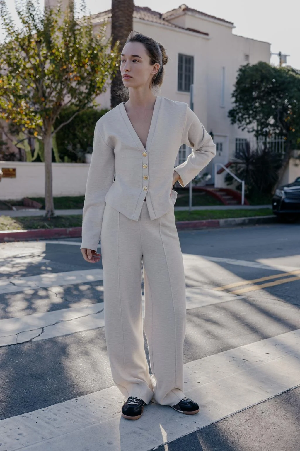 Мягкий кардиган на пуговицах