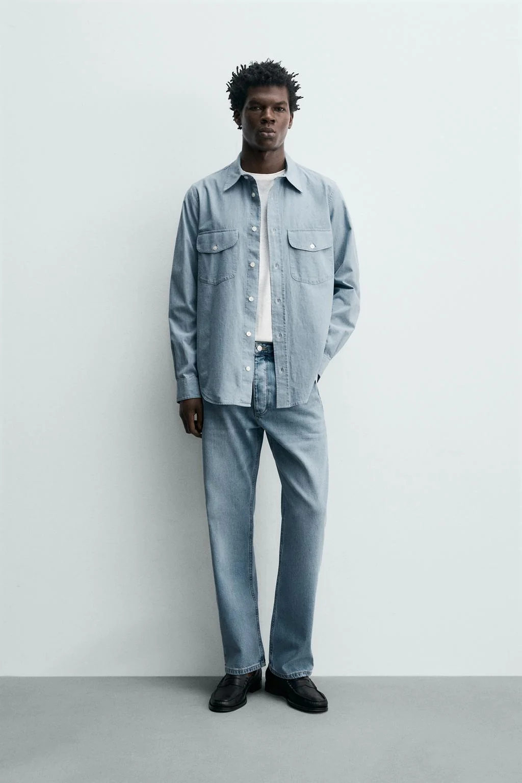 Прямые джинсы до щиколотки из хлопка и лиоцелла — Джинсы