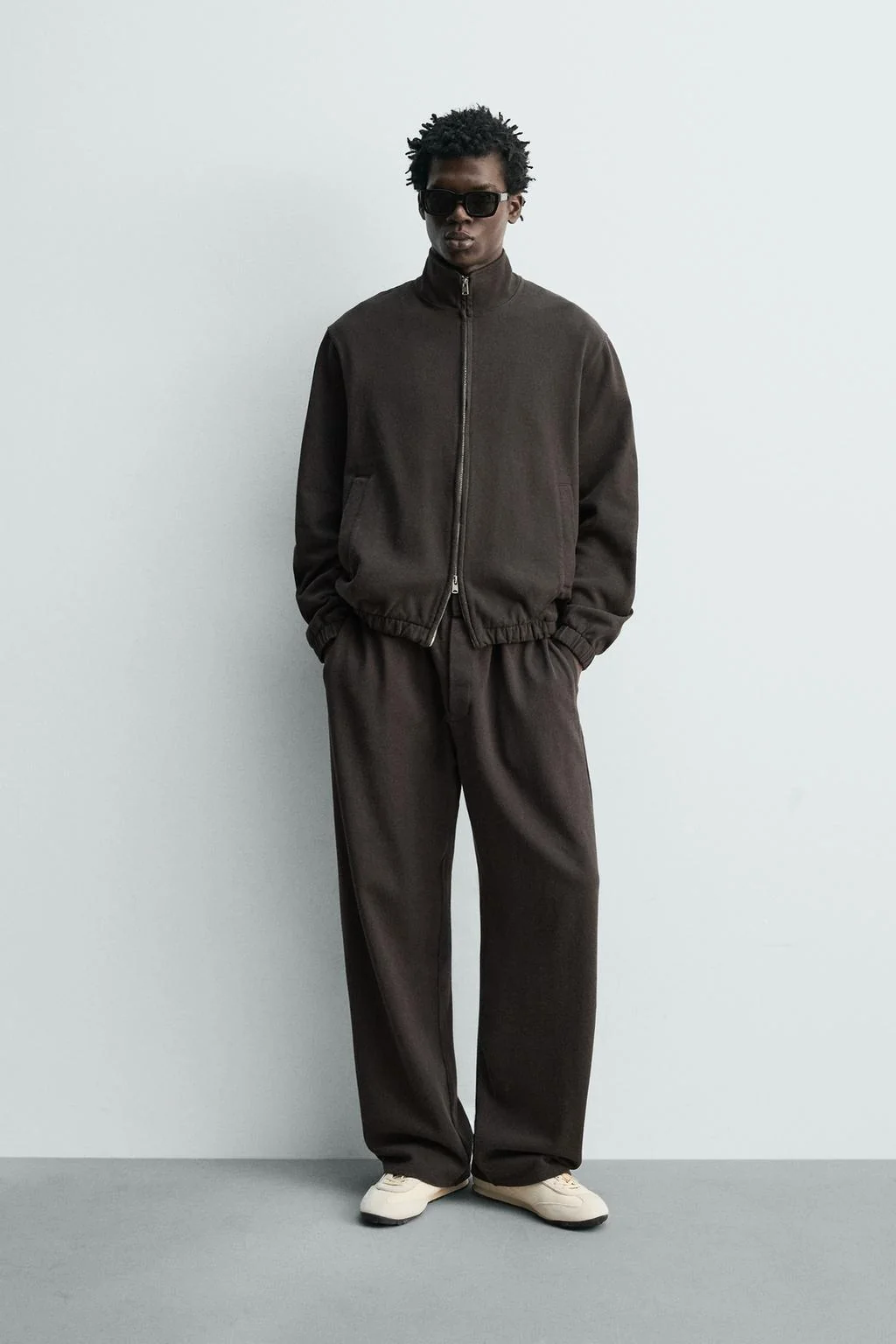 Вязаные джоггеры с эффектом стирки — Коллекция