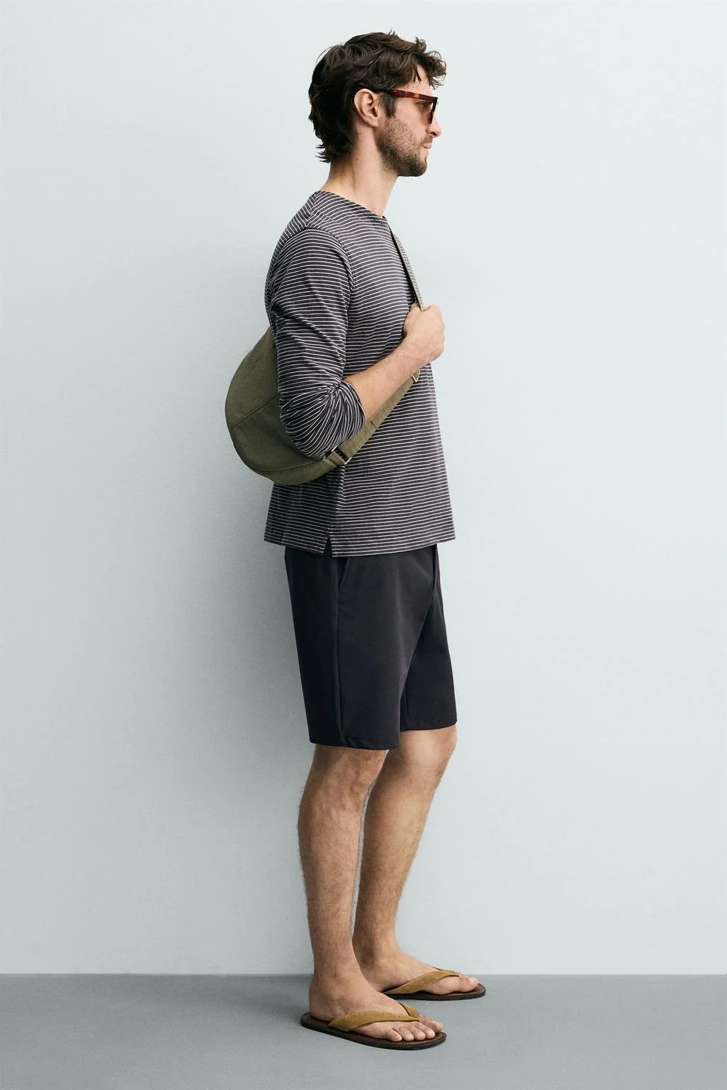 S NYLON SHOULDER BAG