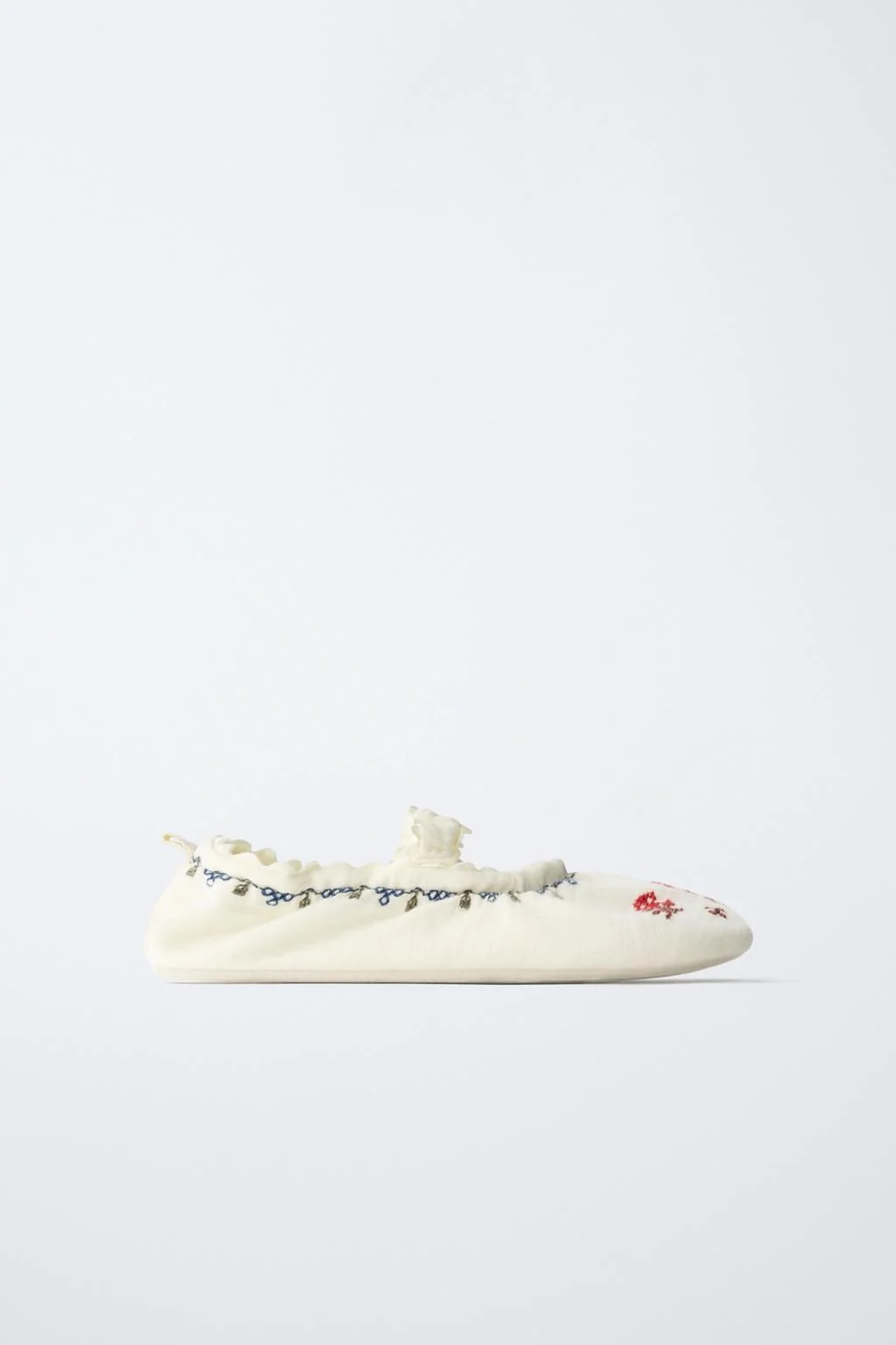 Вышитые тапочки — 6-14 лет | девочка