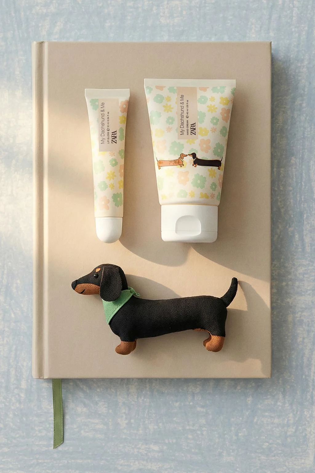 Крем для рук и блеск для губ MY DACHSHUND & ME (40 + 10 мл)