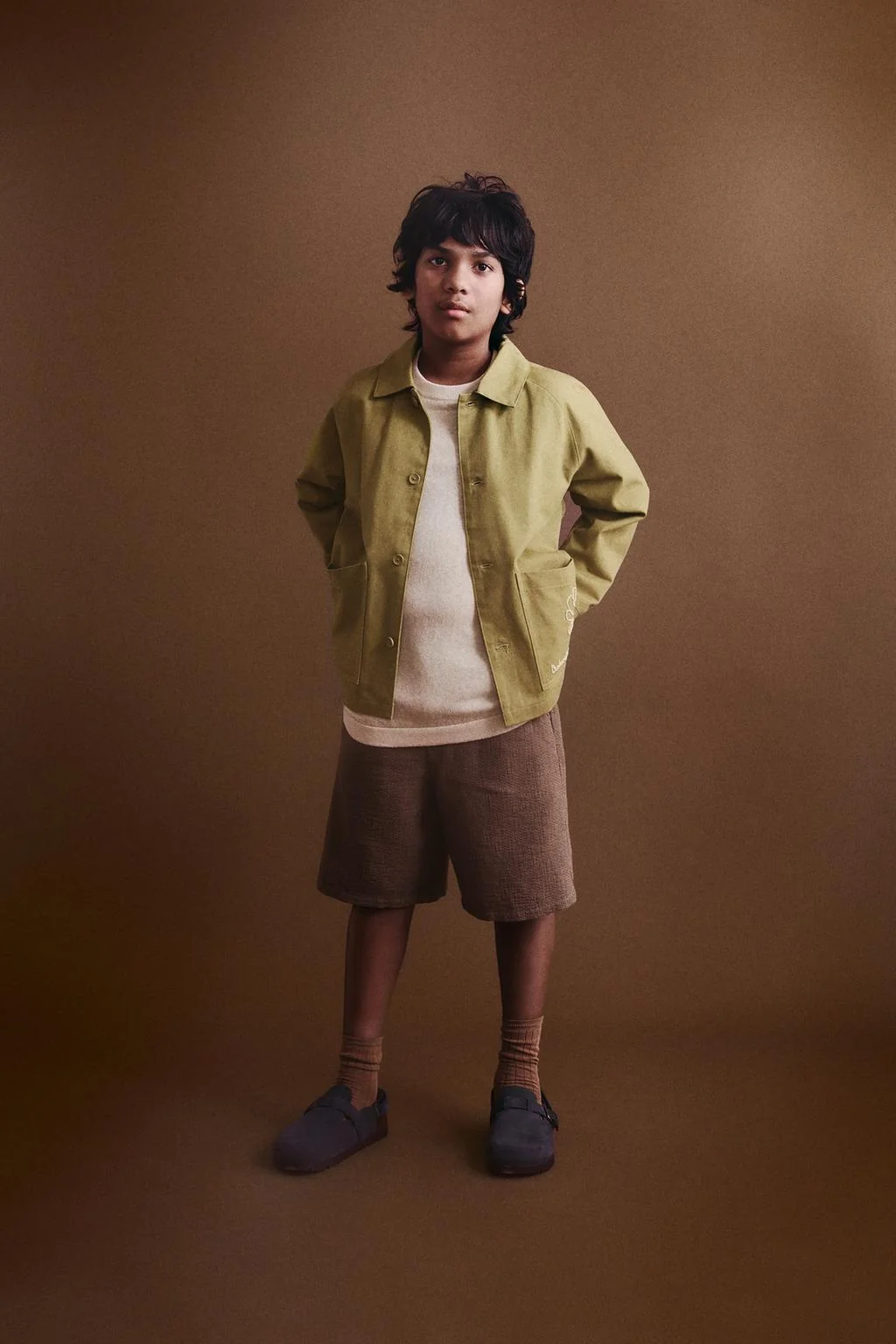 Обычная футболка из льна и хлопка