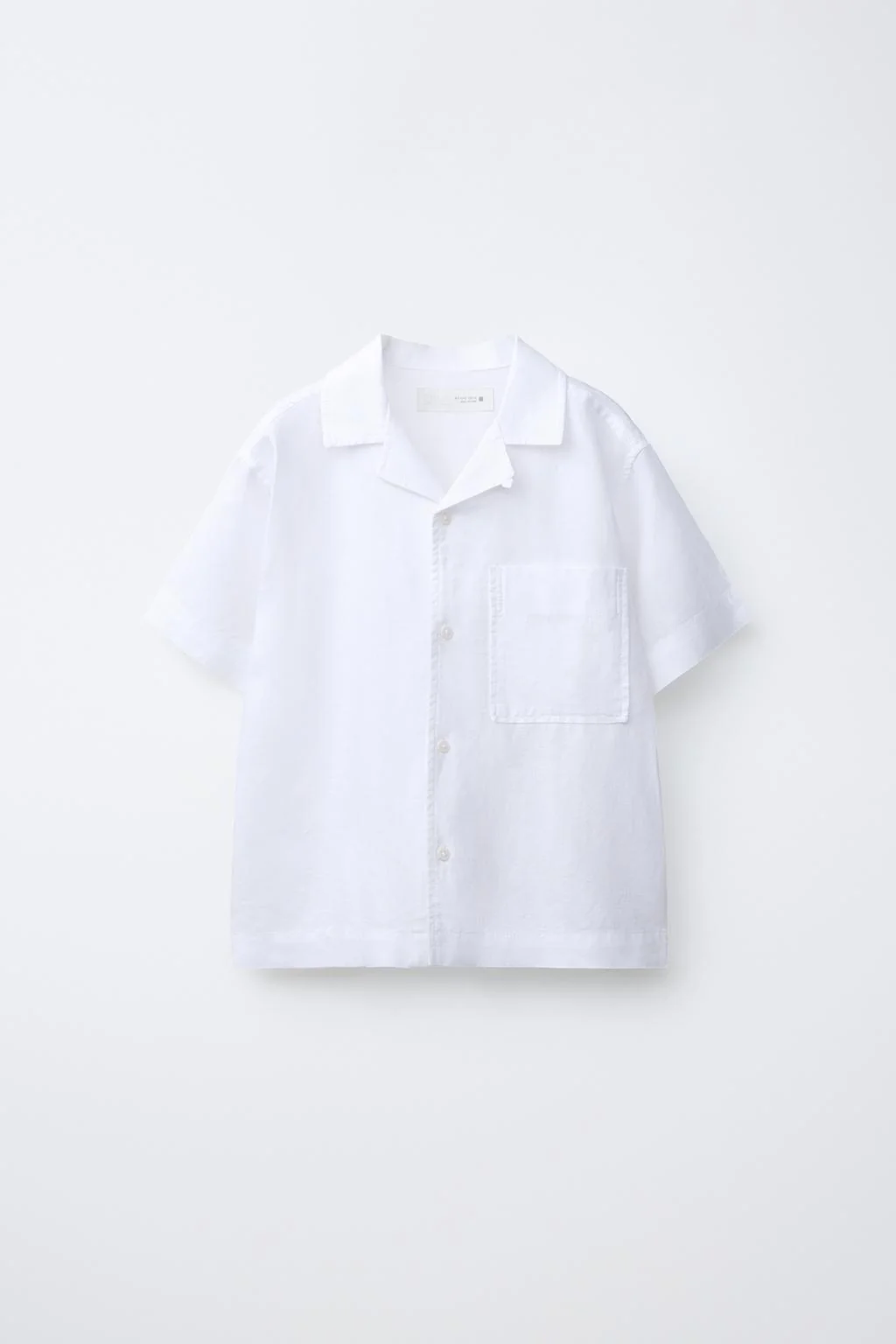 БОУЛИНГ-РУБАШКА ИЗ ЛЬНА И ХЛОПКА