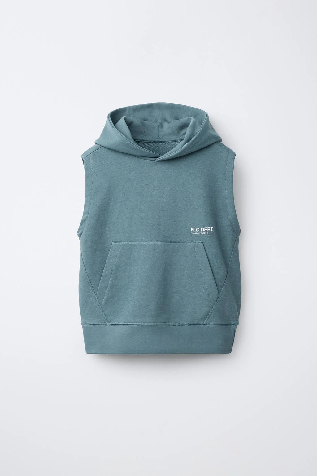 КУРТКА-ЖИЛЕТ С КАПЮШОНОМ И ТЕКСТОМ — КЛУБ ЧУДЕСНЫХ ДЕТЕЙ