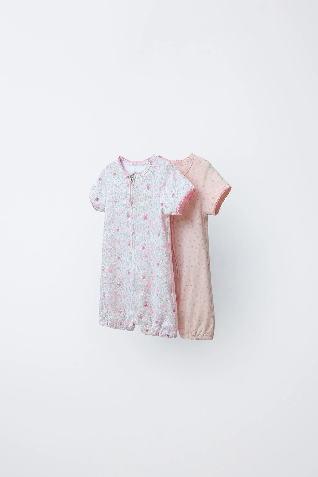 ДВУХКОМПЛЕКТНЫЙ НАБОР ЦВЕТОЧНЫХ КОМБИНЕЗОНОВ ДЛЯ СНА — Пижамы
