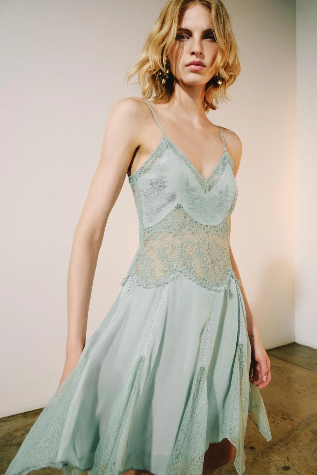 ZW COLLECTION Короткое кружевное платье