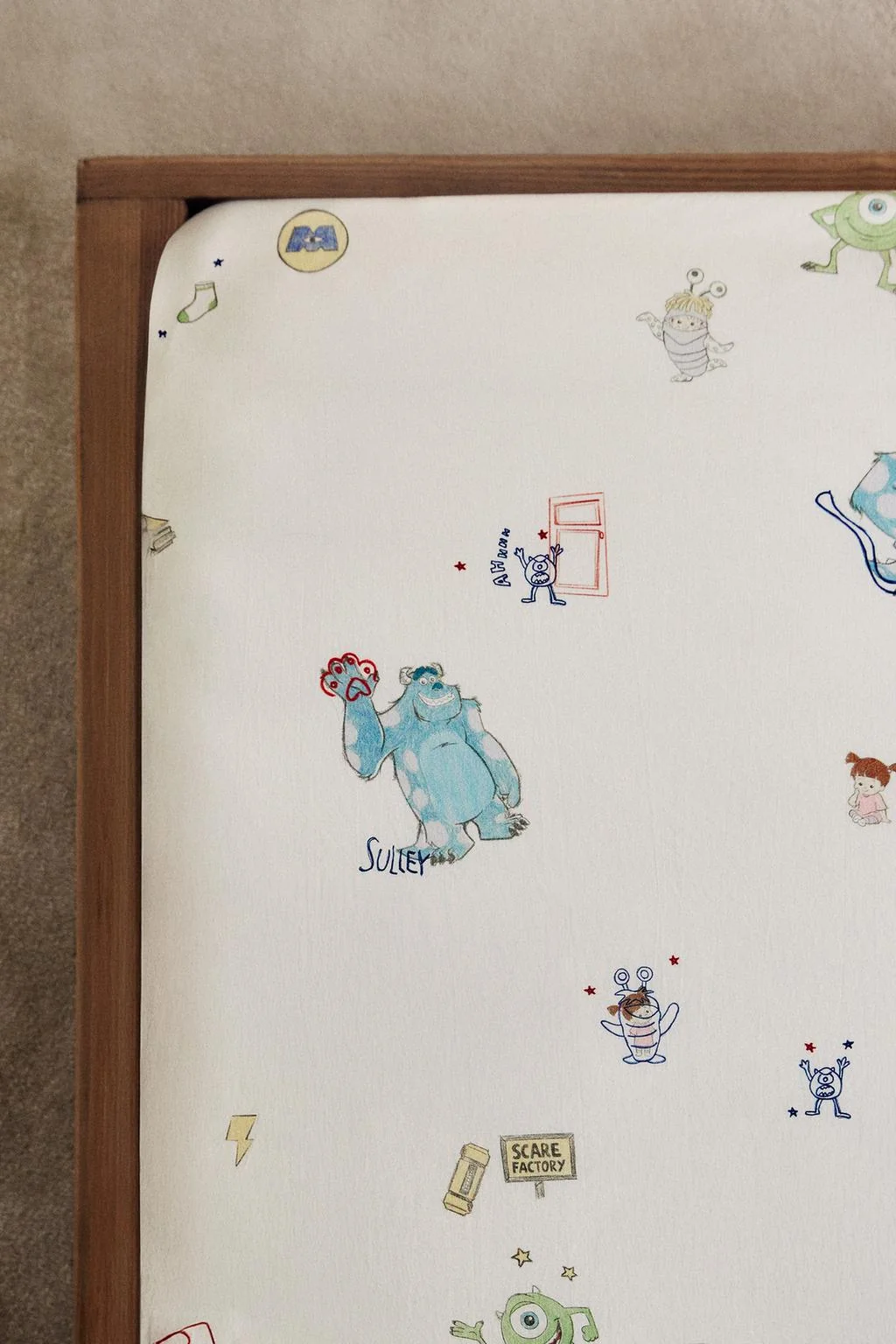 KIDS’ MONSTERS, INC. ©DISNEY/PIXAR FITTED SHEET