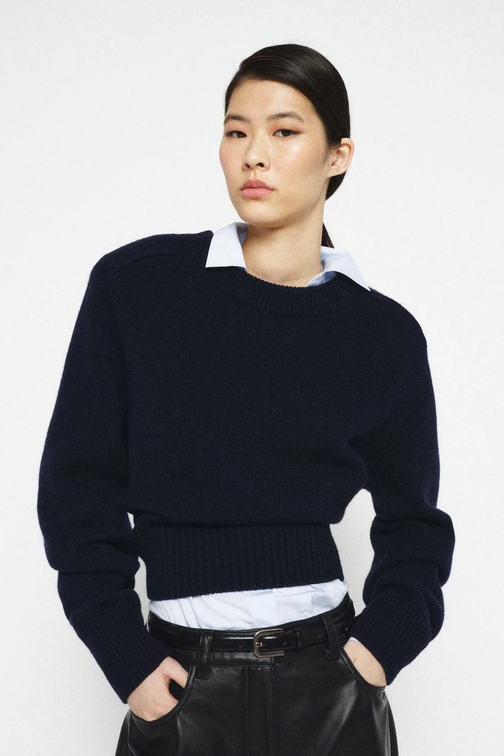 Кожаный ремень 100% с металлической пряжкой