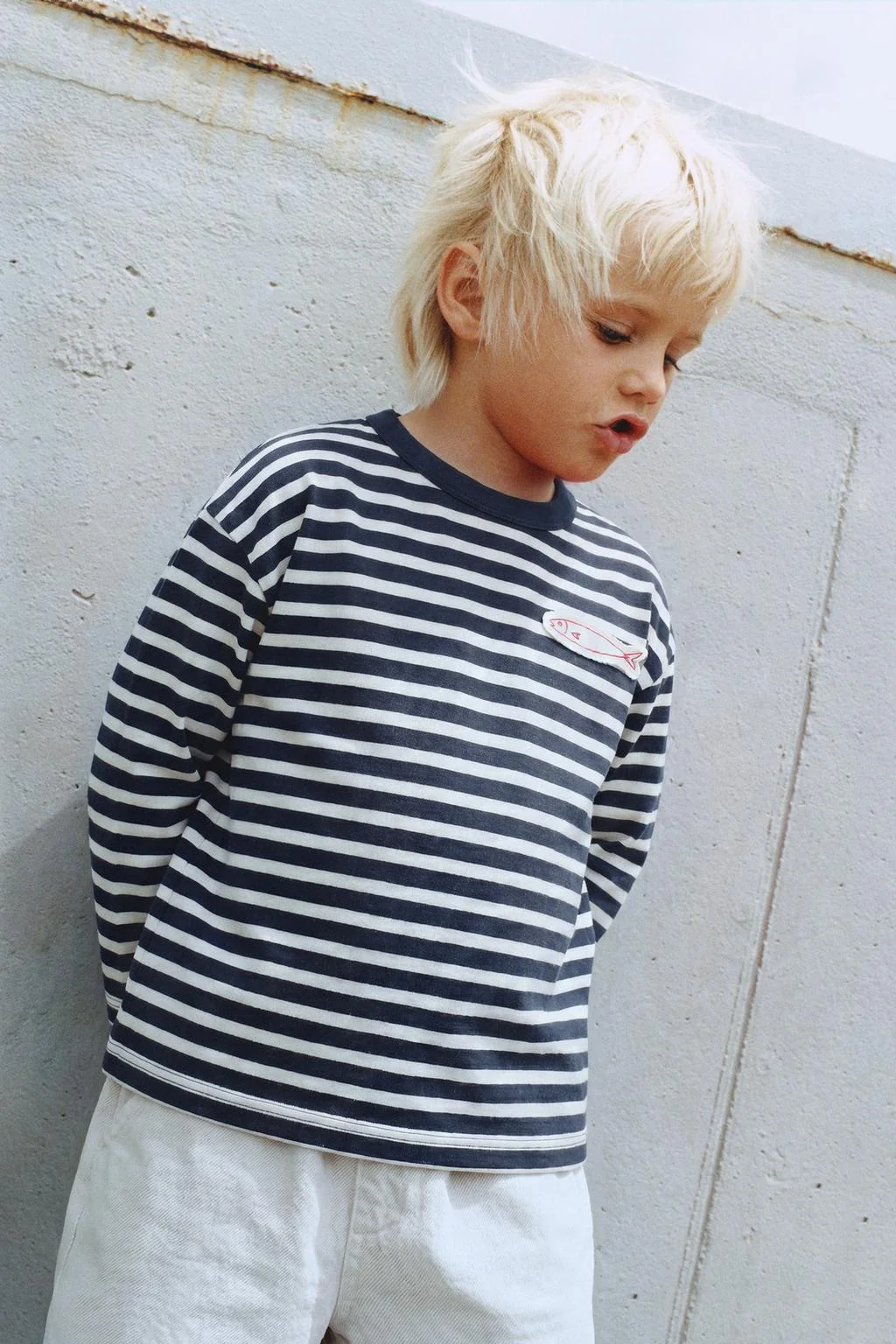 SARDINE STRIPE T-SHIRT