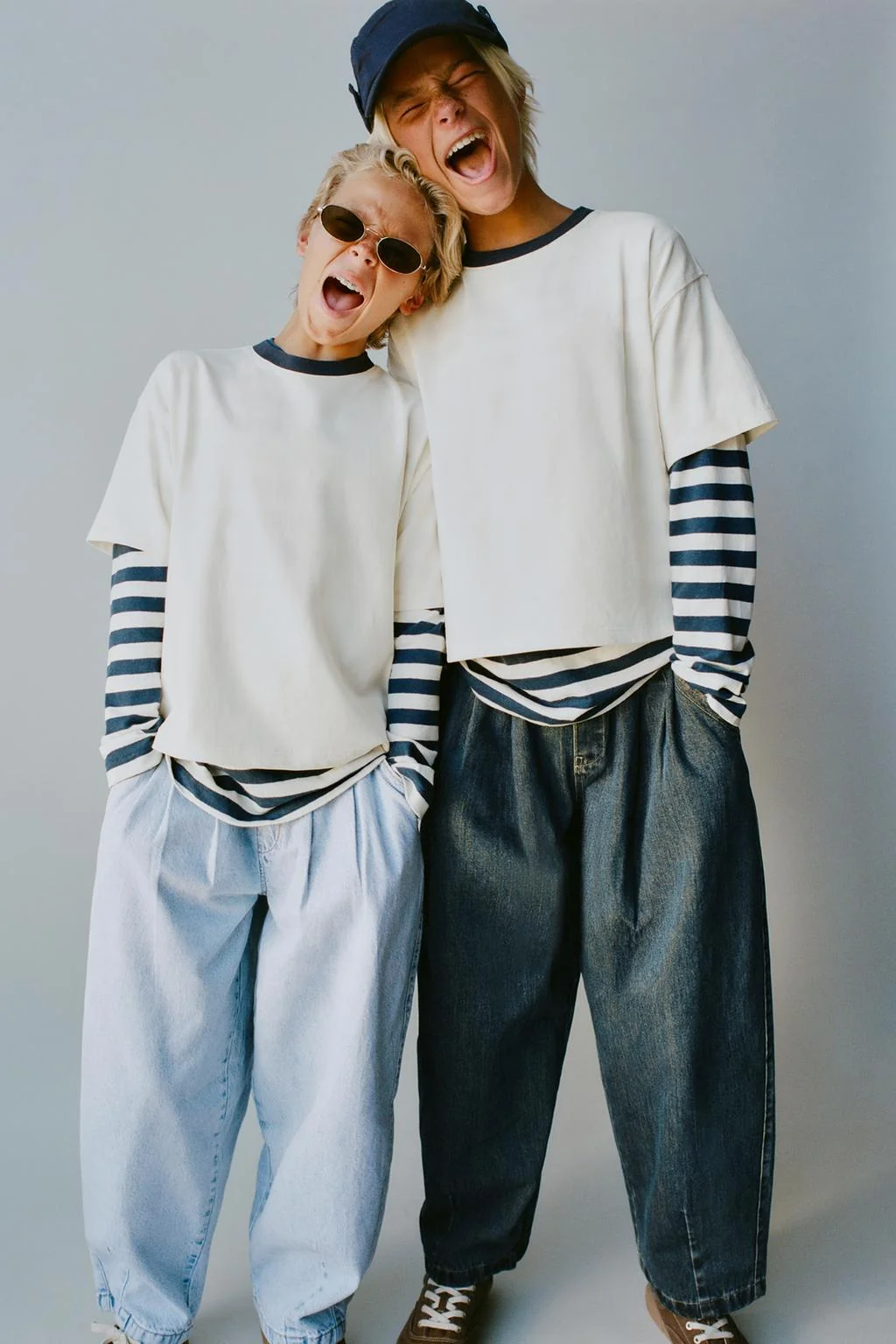 ELASTICATED BALLOON JEANS