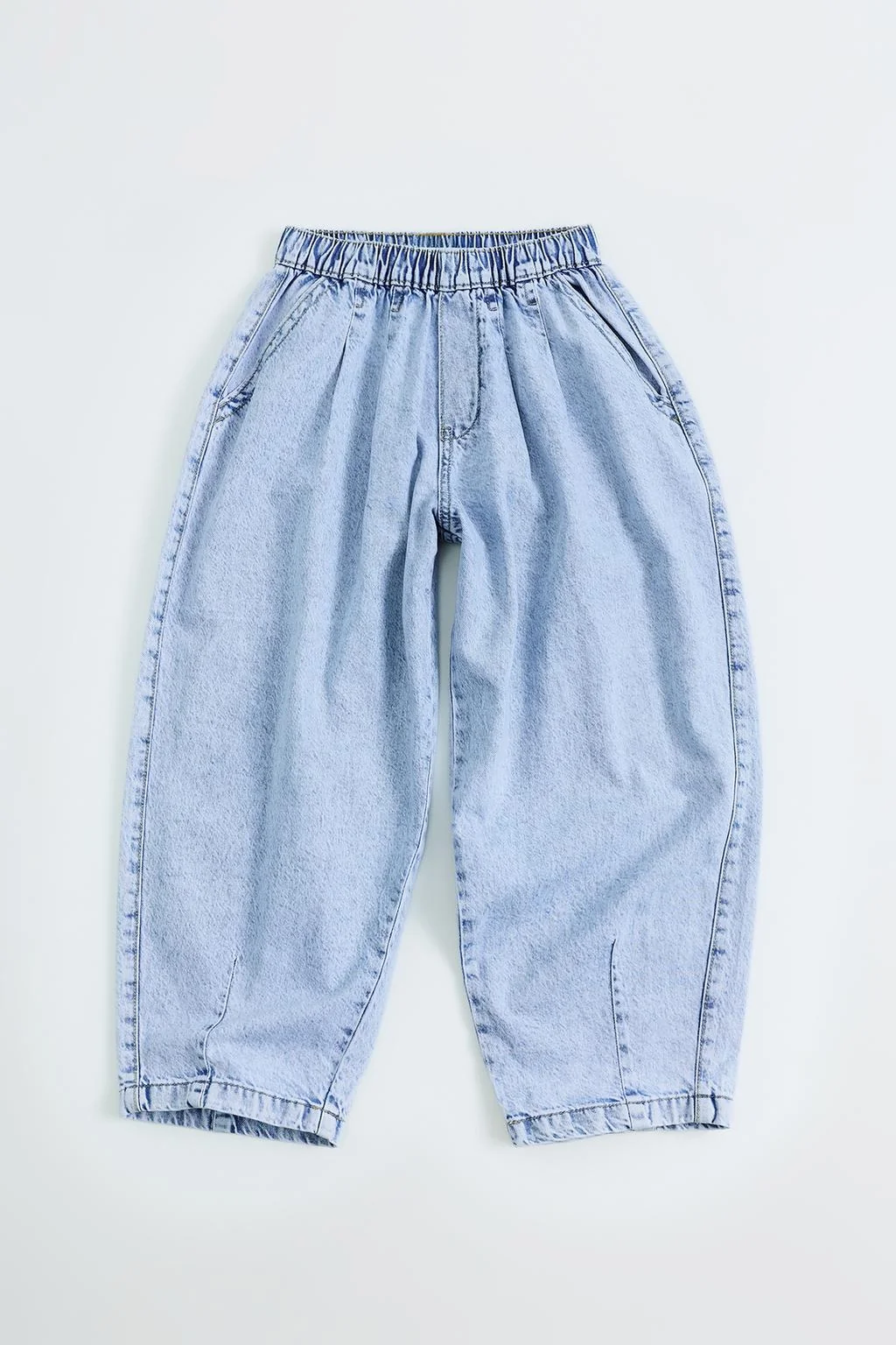 ELASTICATED BALLOON JEANS
