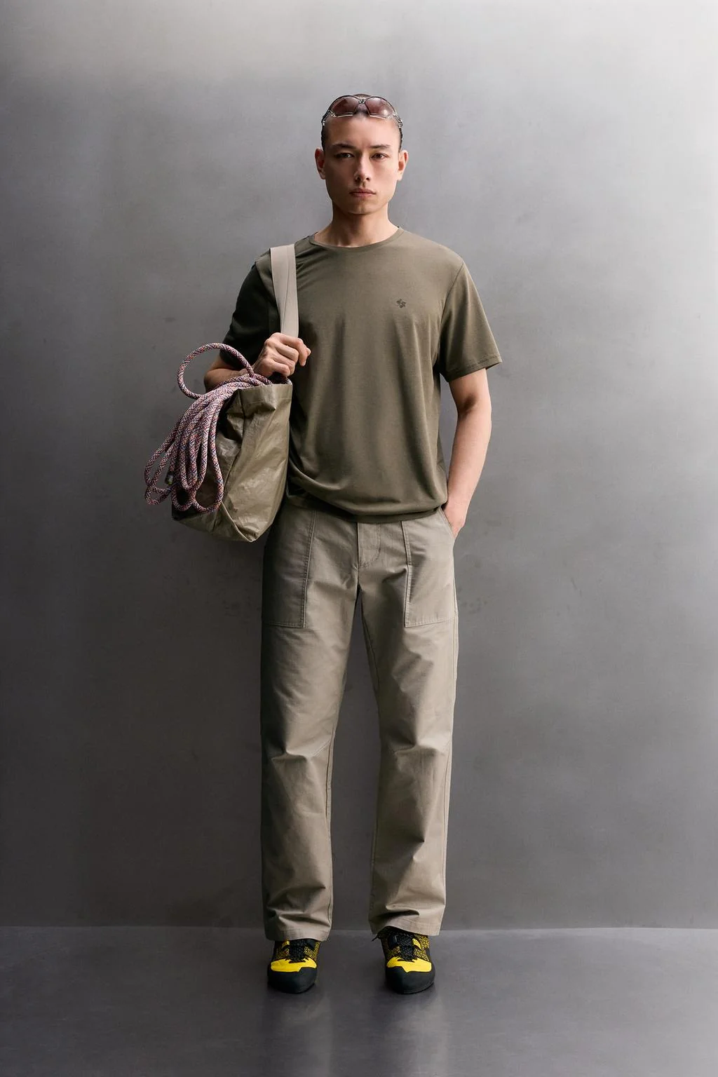 Брюки tapered fit climbing