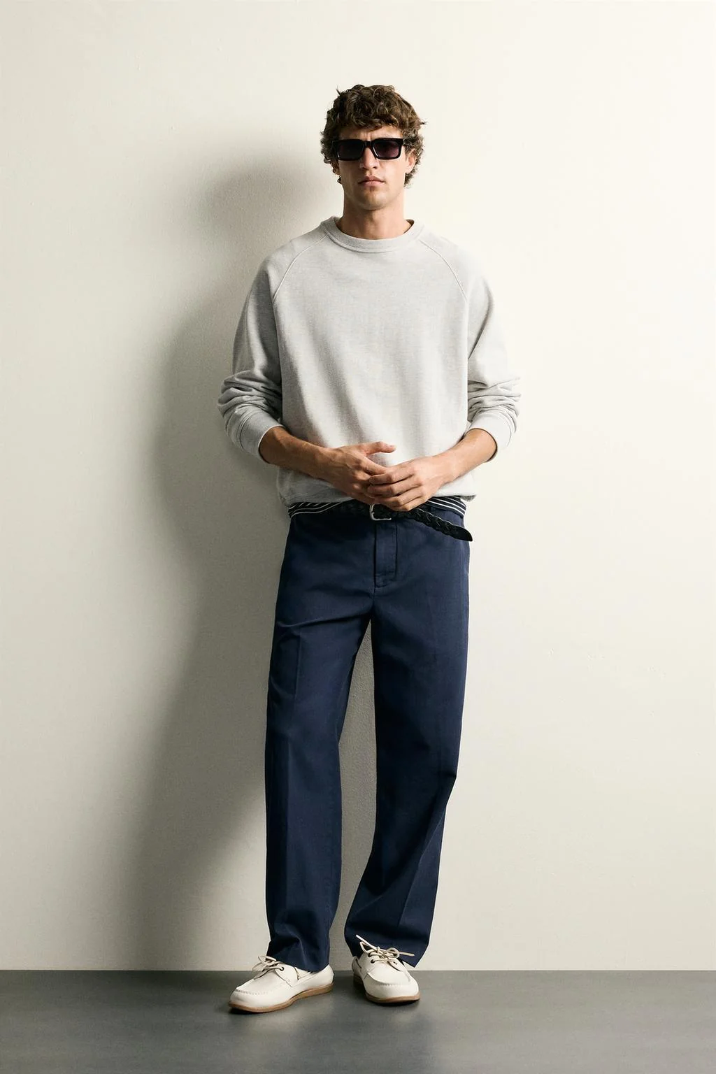 Брюки washed relaxed fit