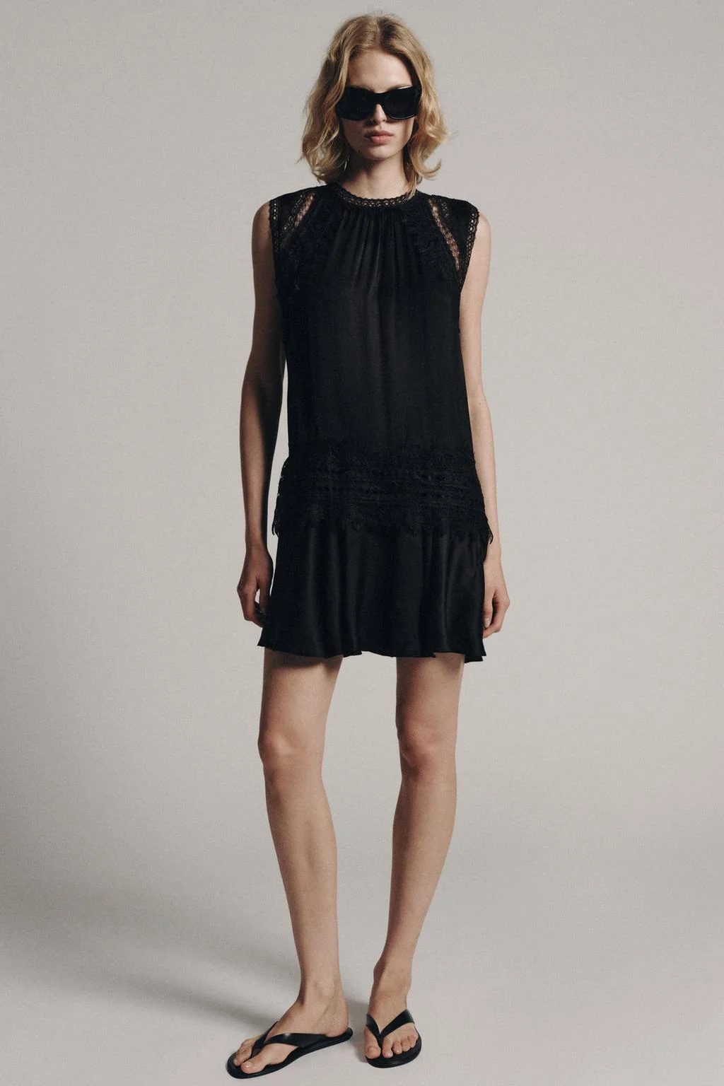 ZW COLLECTION кружевное мини-платье