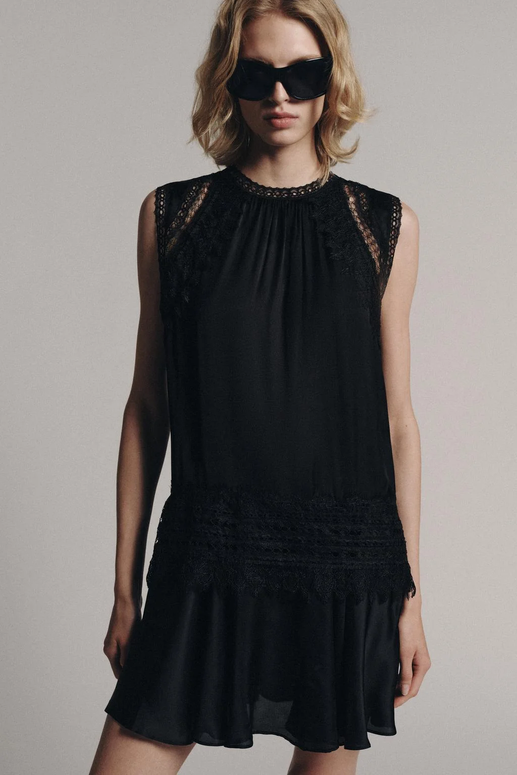ZW COLLECTION кружевное мини-платье