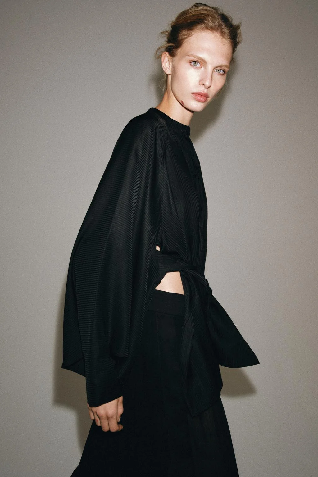 ZW COLLECTION рубашка с поясом