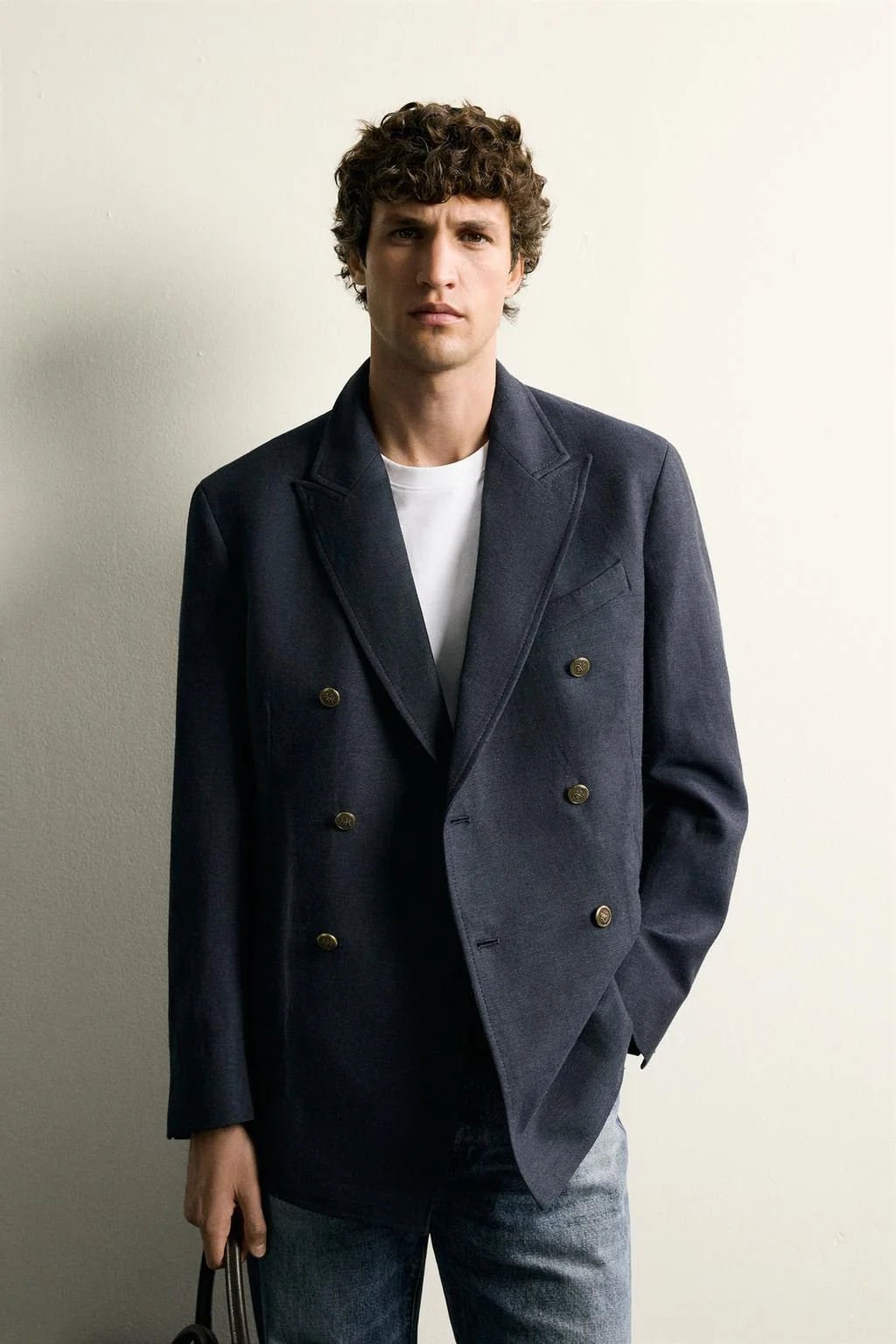 Двубортный блейзер regular fit