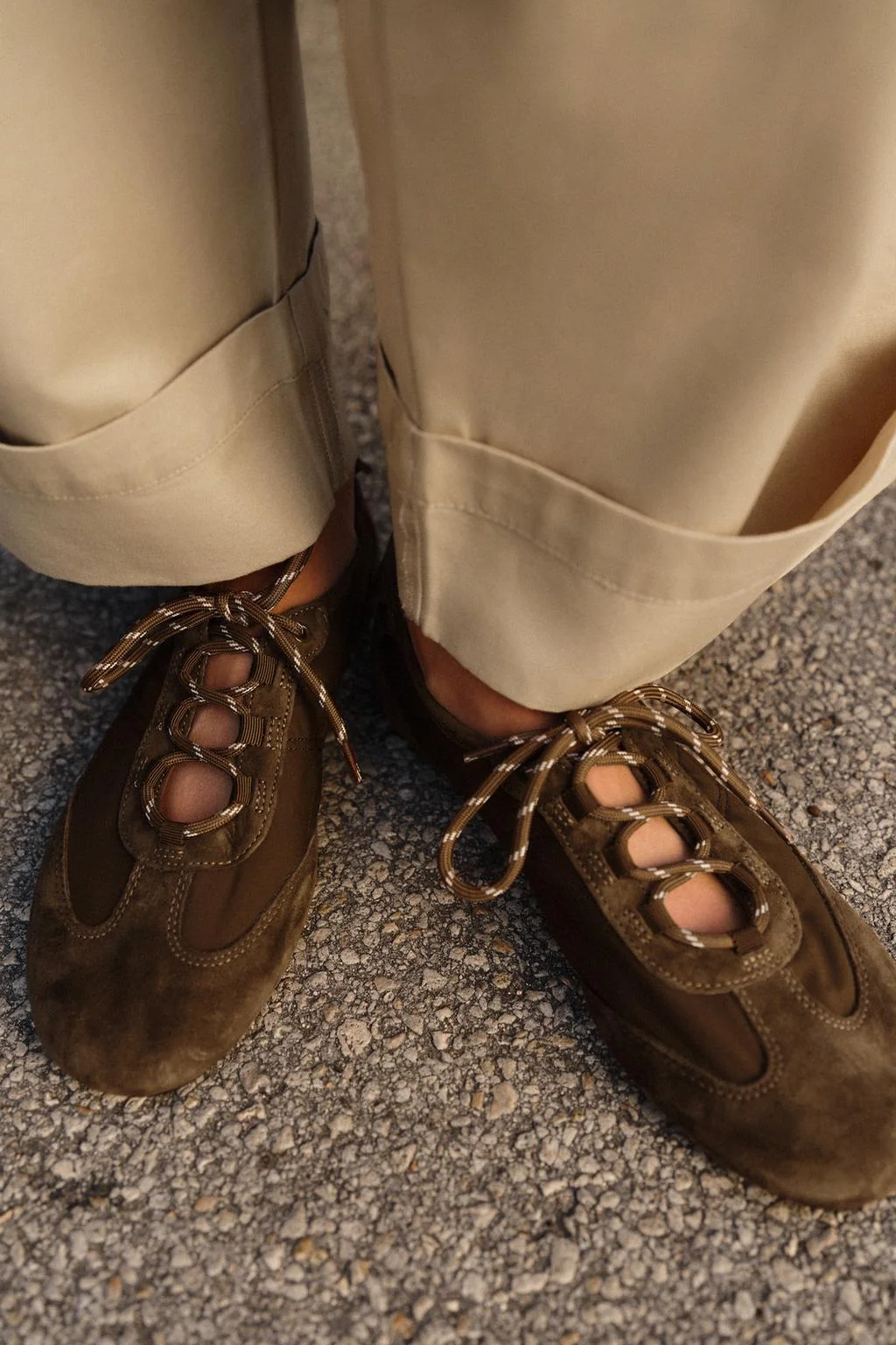 Комбинированные балетки