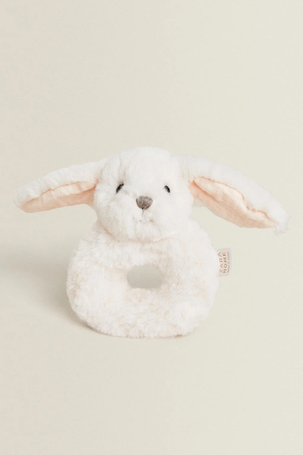 Мягкая игрушка-погремушка для младенцев «Кролик» — Игрушки для новрожки