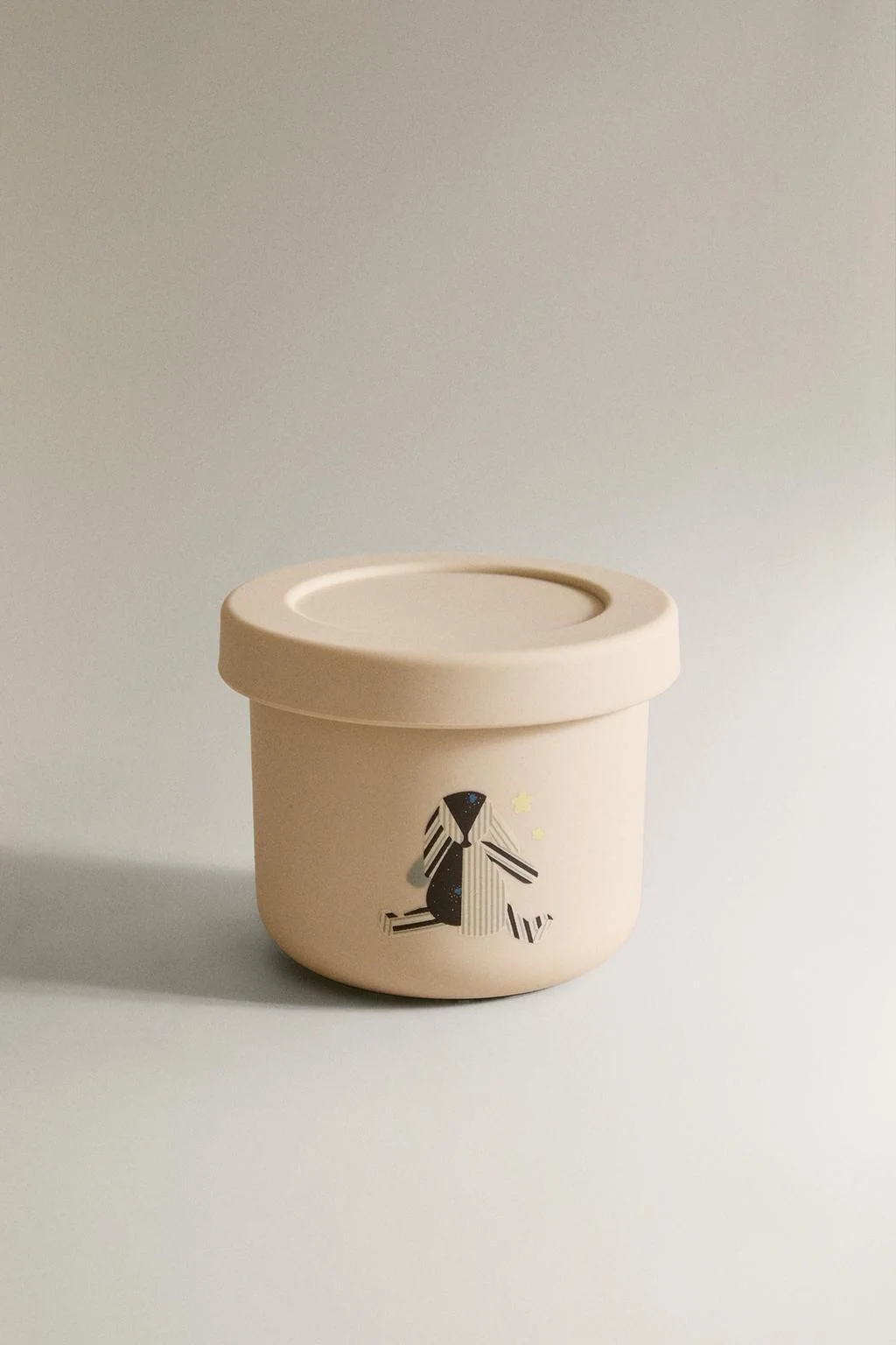 Детская силиконовая ланч-бокс с кроликом — Питание для новорожденных