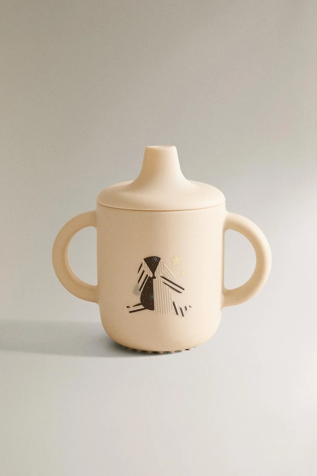 Детская силиконовая обучающая чашка с кроликом — Питание для новорожденных