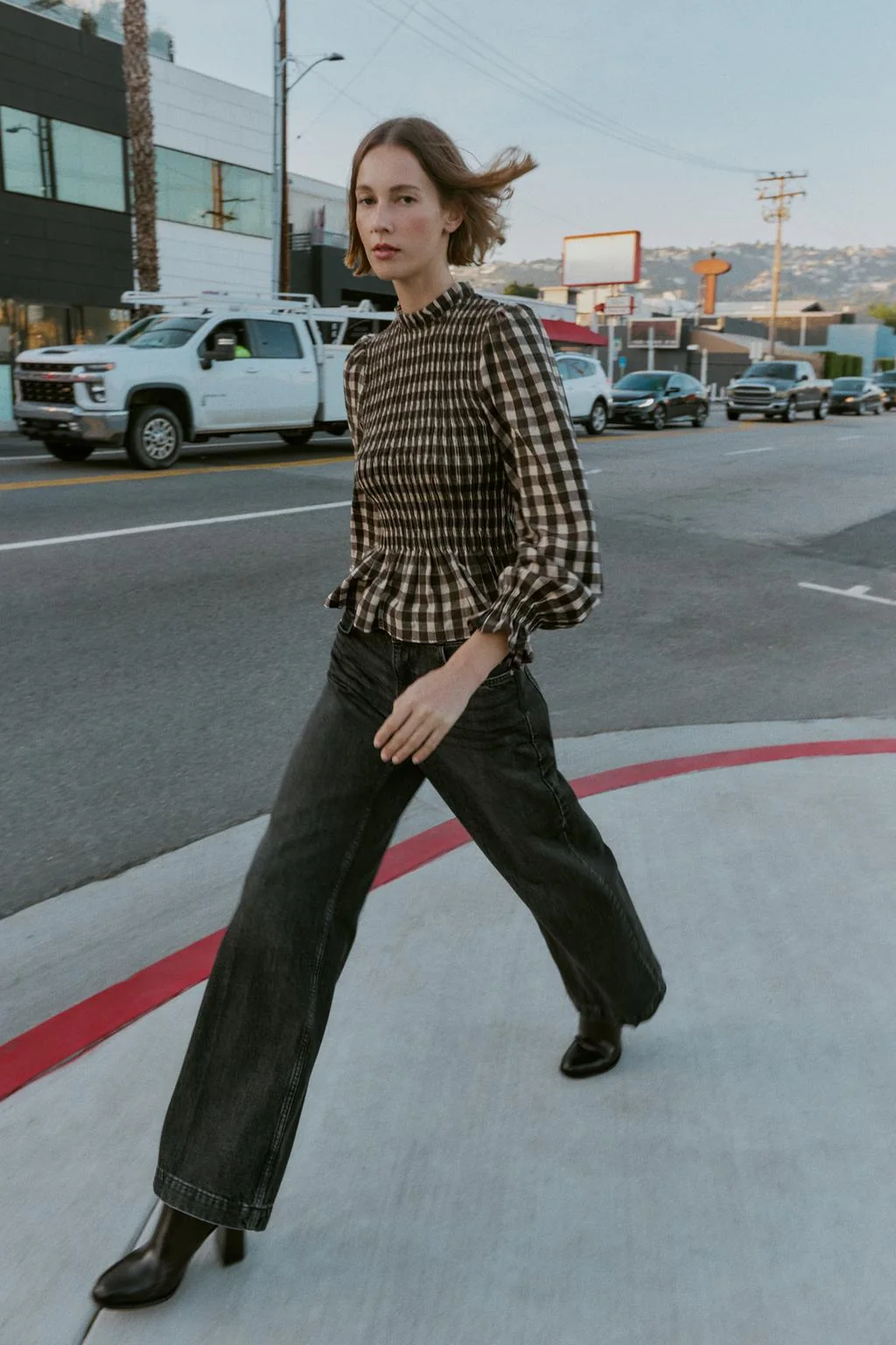 Ботильоны на толстом каблуке