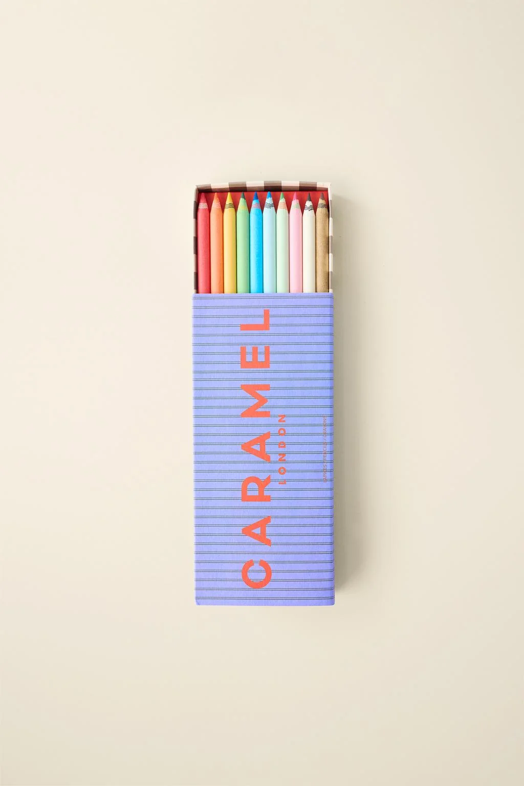 НАБОР ИЗ ДЕСЯТИ ЦВЕТНЫХ КАРАНДАШЕЙ ОТ CARAMEL LONDON X ZARA
