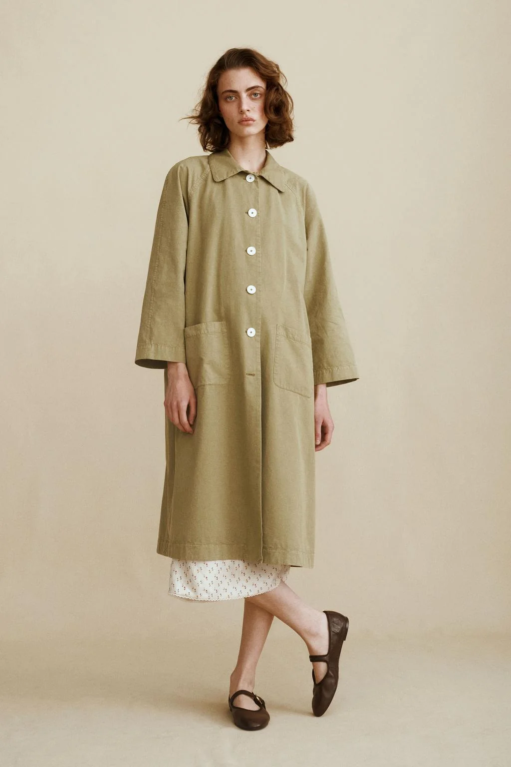 Тренчкот, созданный Caramel London x Zara