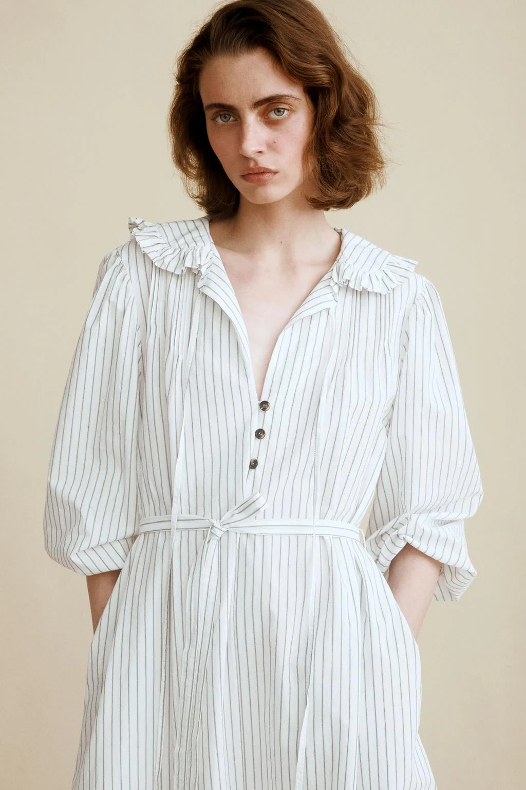Полосатое платье от Caramel London x Zara