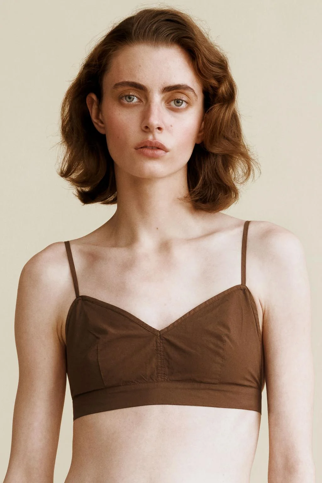 Топ из поплина, созданный Caramel London x Zara