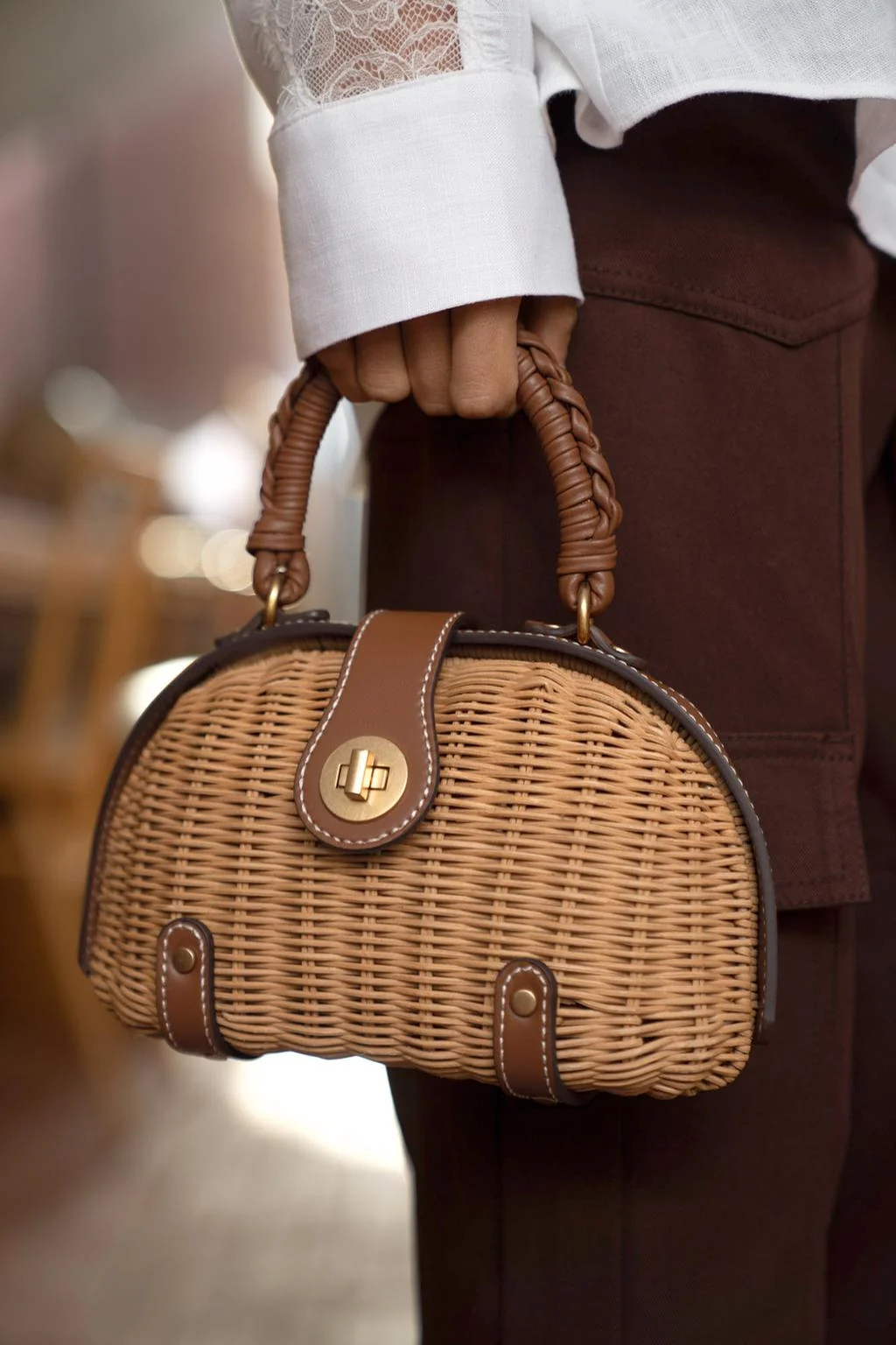 Жесткая мини-сумка через плечо — СУМКА | КЛАТЧ