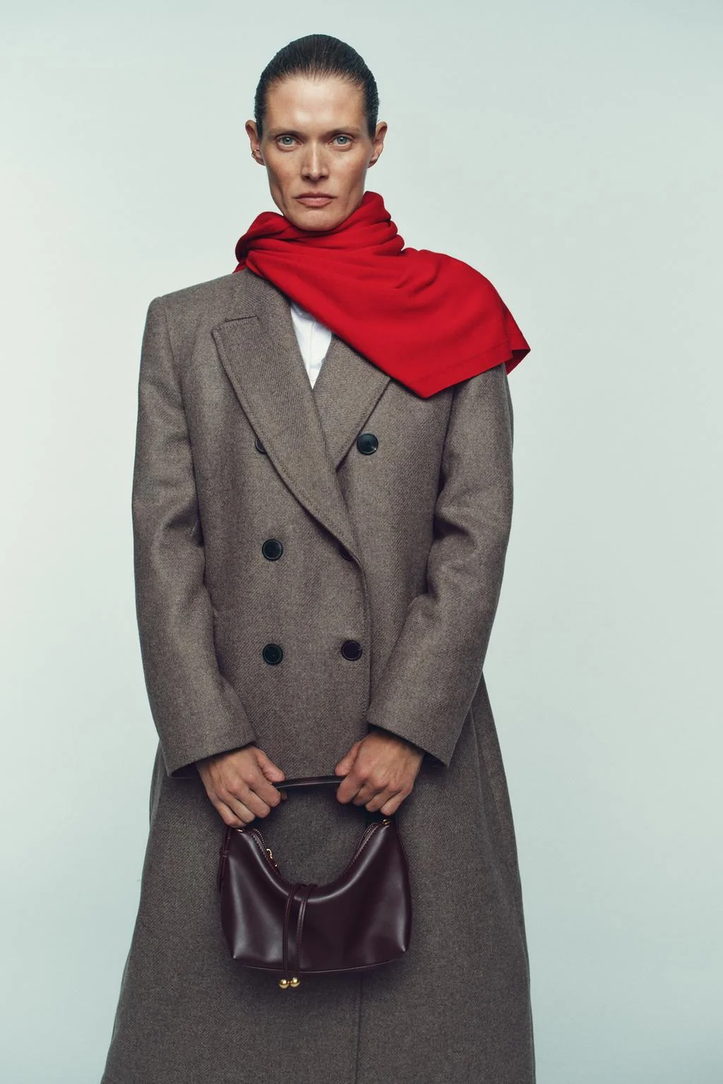 Мини-сумка-ведёрко с шариком