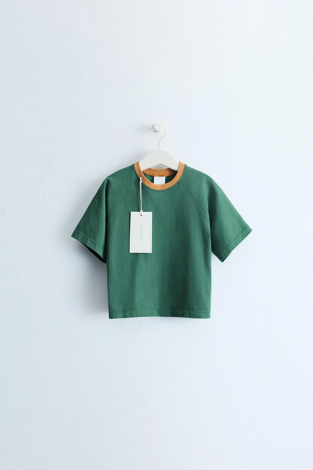 ZARA TIMELESS - футболка с контрастной окантовкой