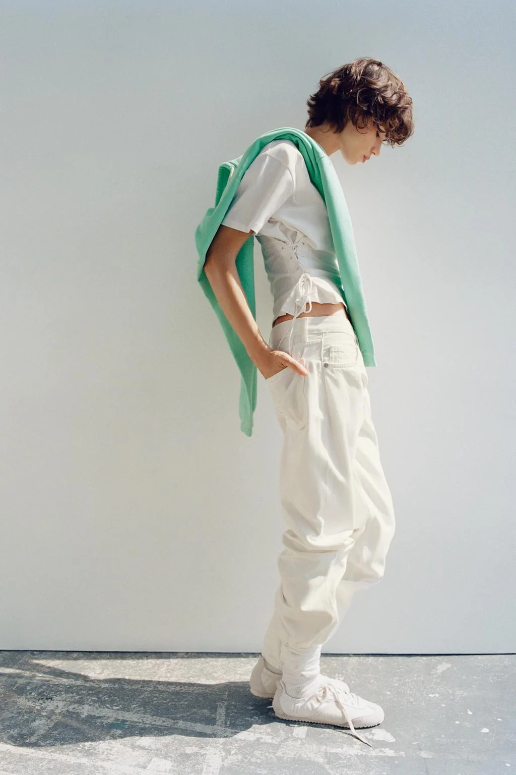 DRAWSTRING T-SHIRT