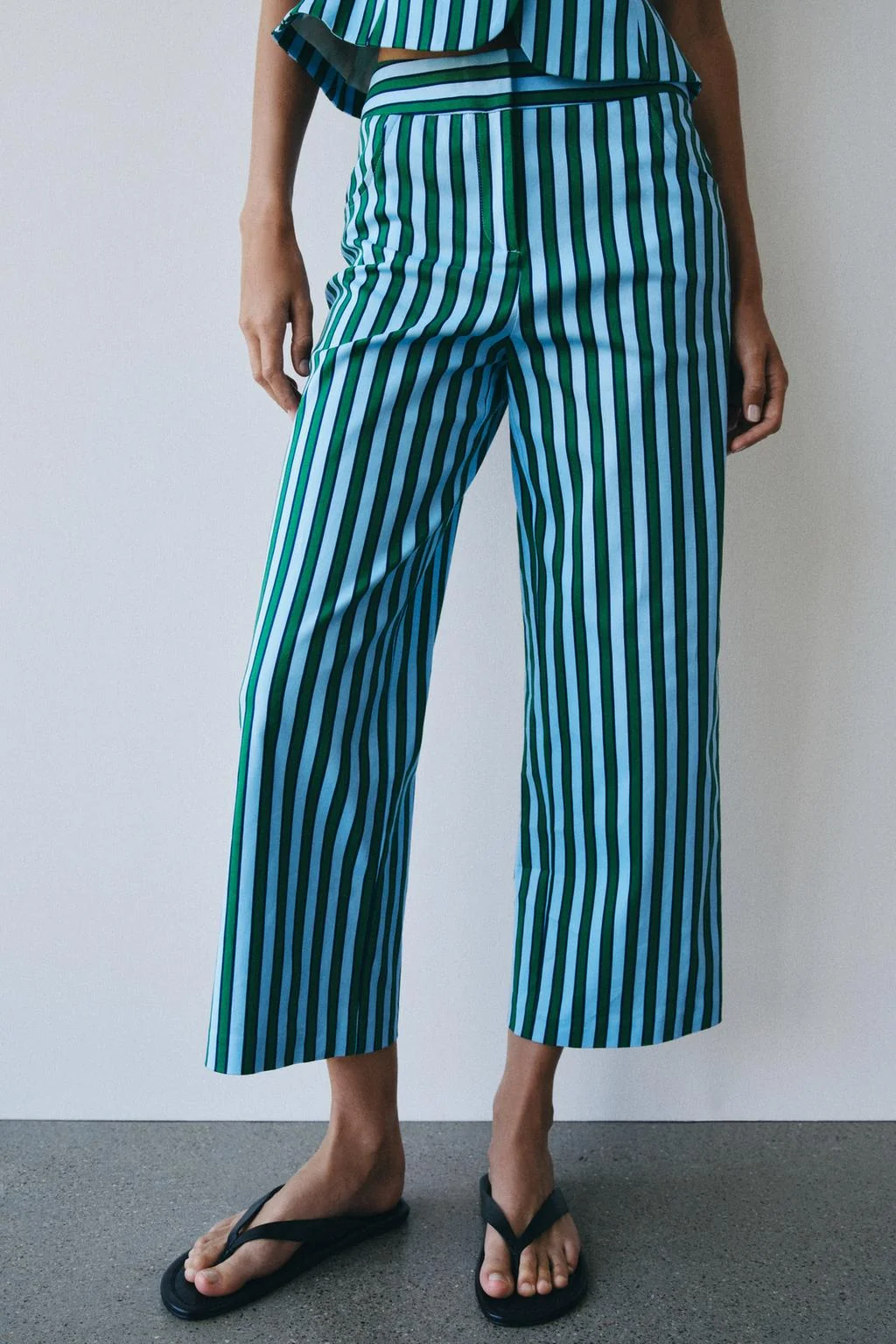 STRIPED CULOTTES