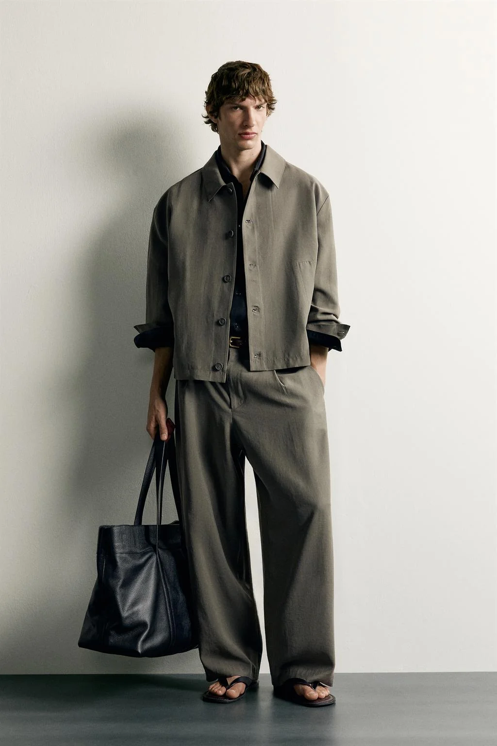 FLUID BOXY FIT OVERSHIRT