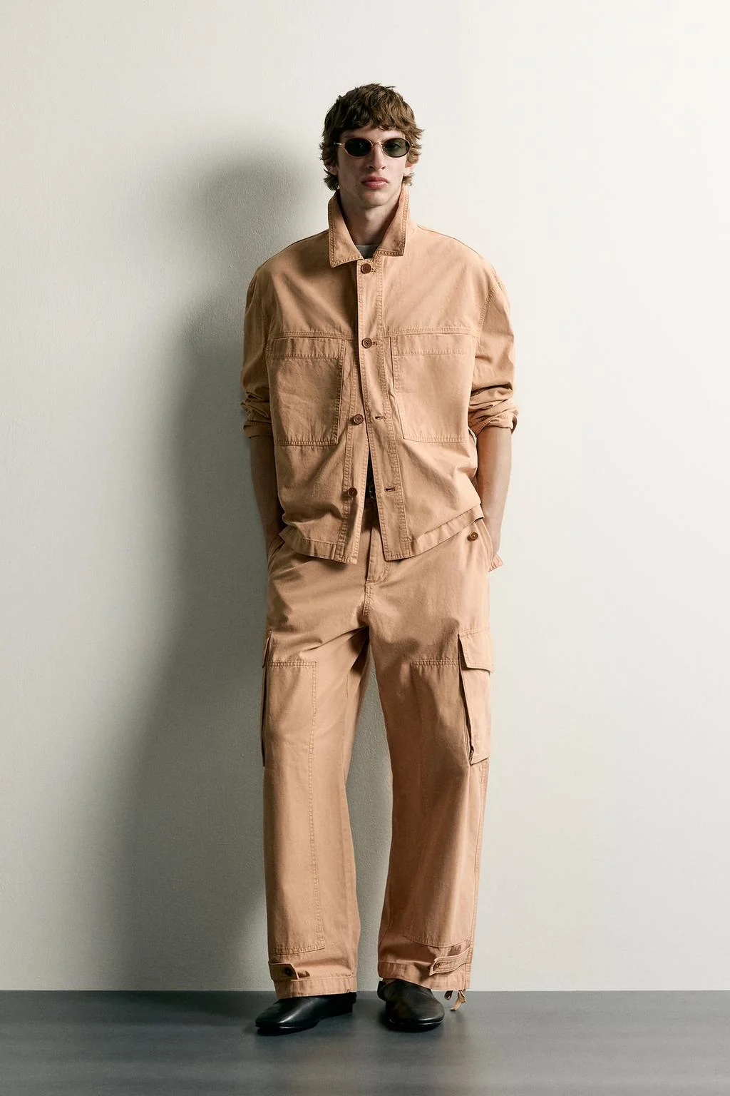 RELAXED FIT POCKET OVERSHIRT