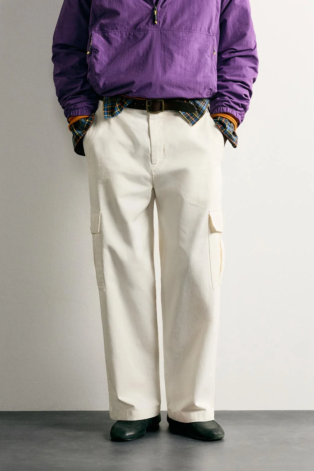 Брюки relaxed fit cargo