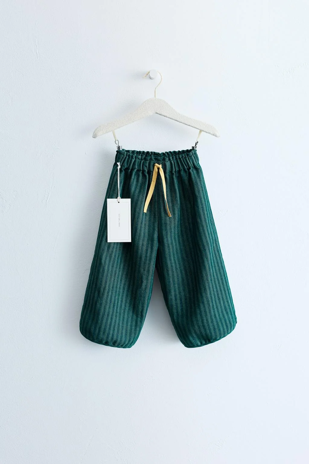 ZARA TIMELESS - STRIPED BALLOON TROUSERS