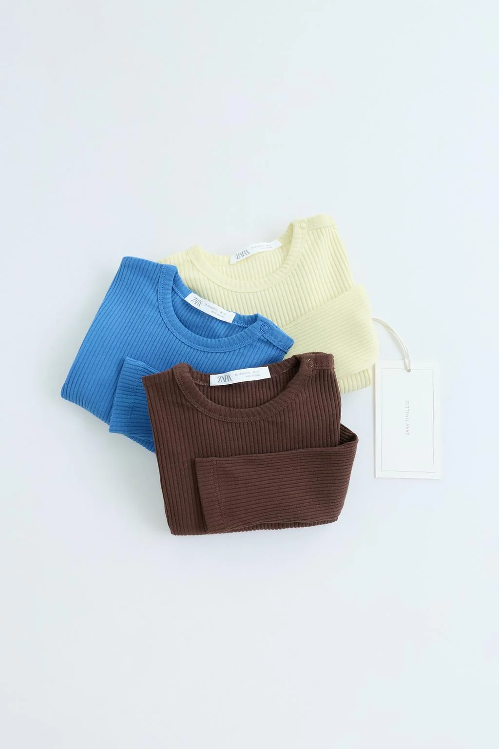 ZARA TIMELESS - 3-PACK OF LONG SLEEVE BODYSUITS