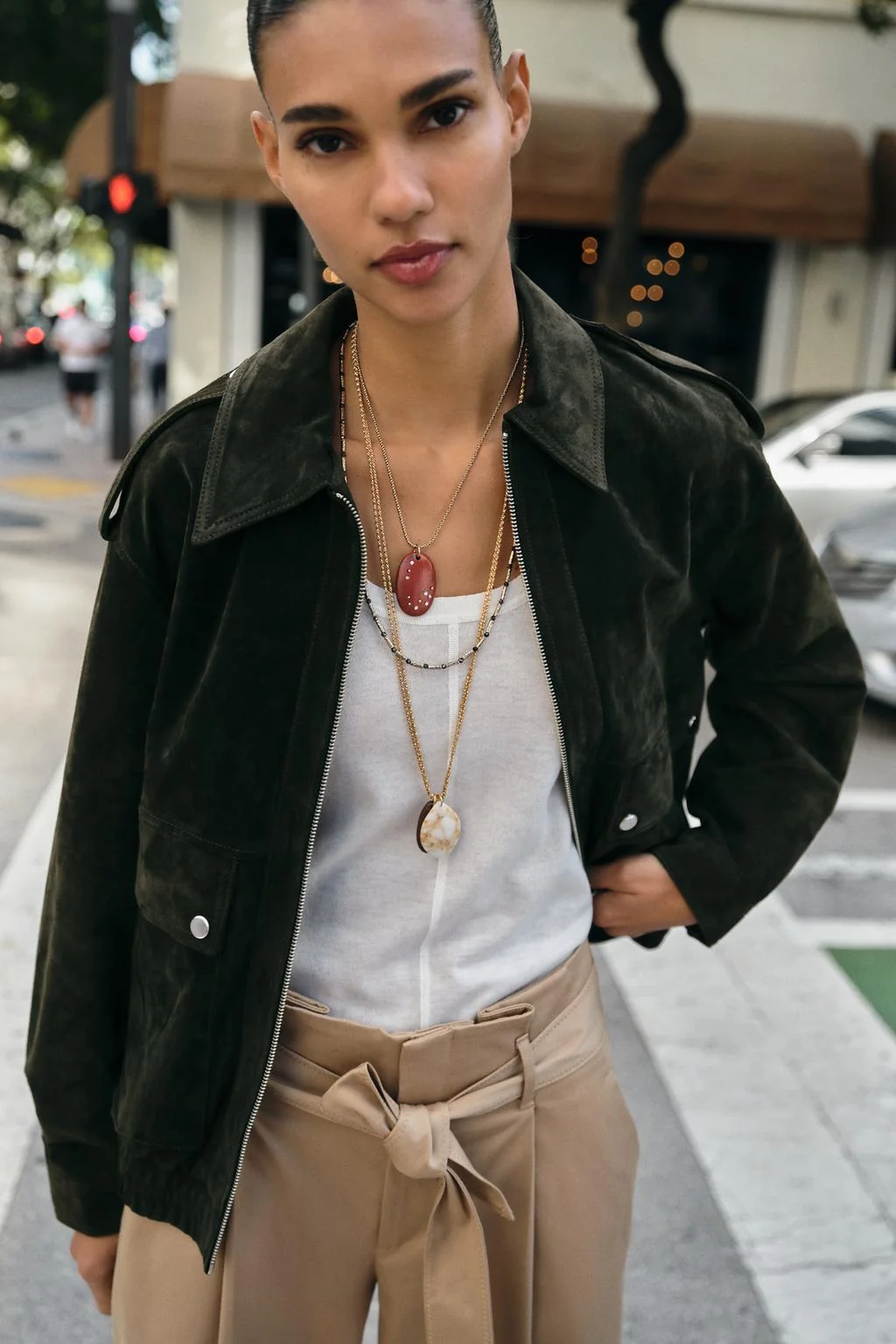 Набор из 3 колец с камнями и блеском