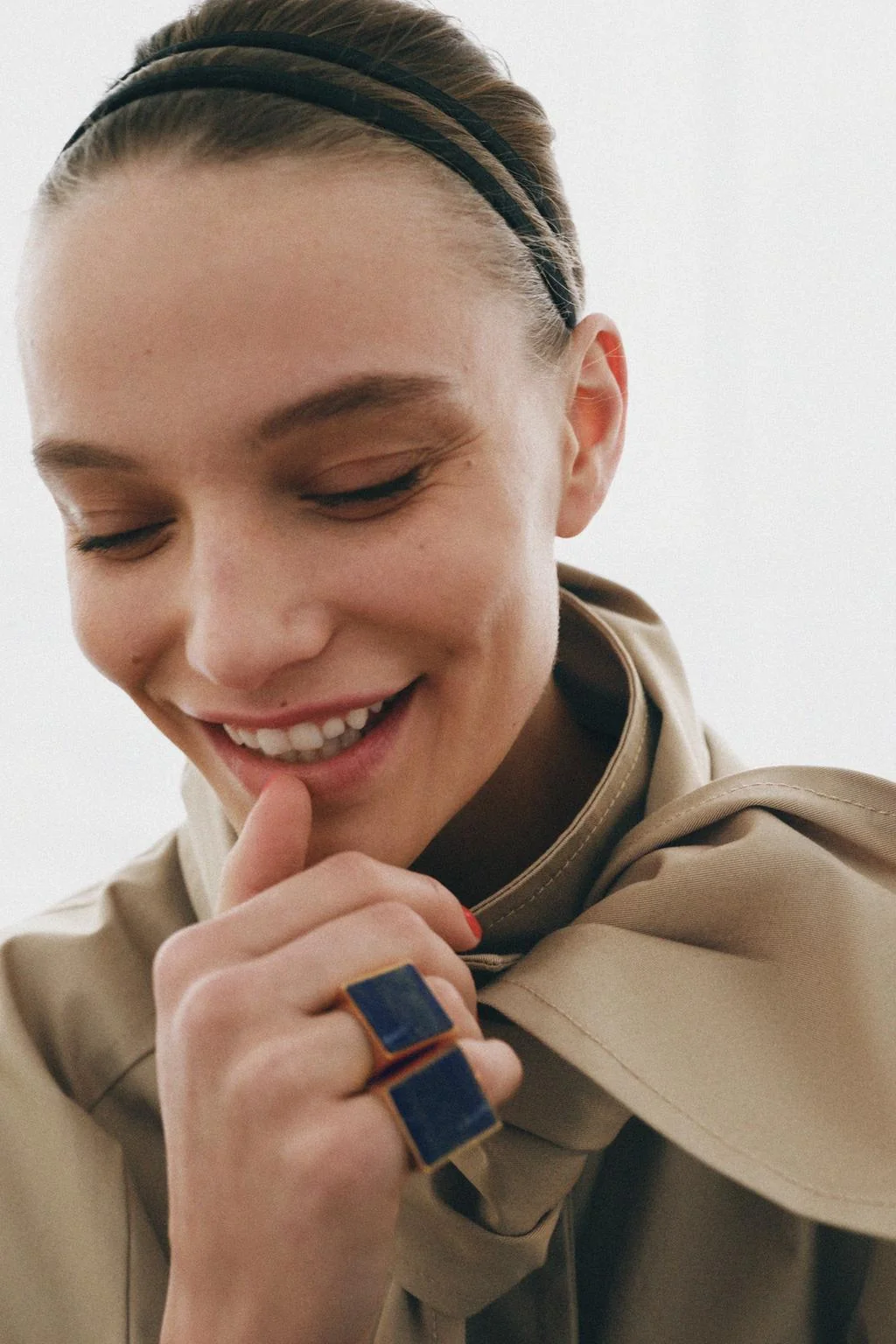 Каменное кольцо-печать