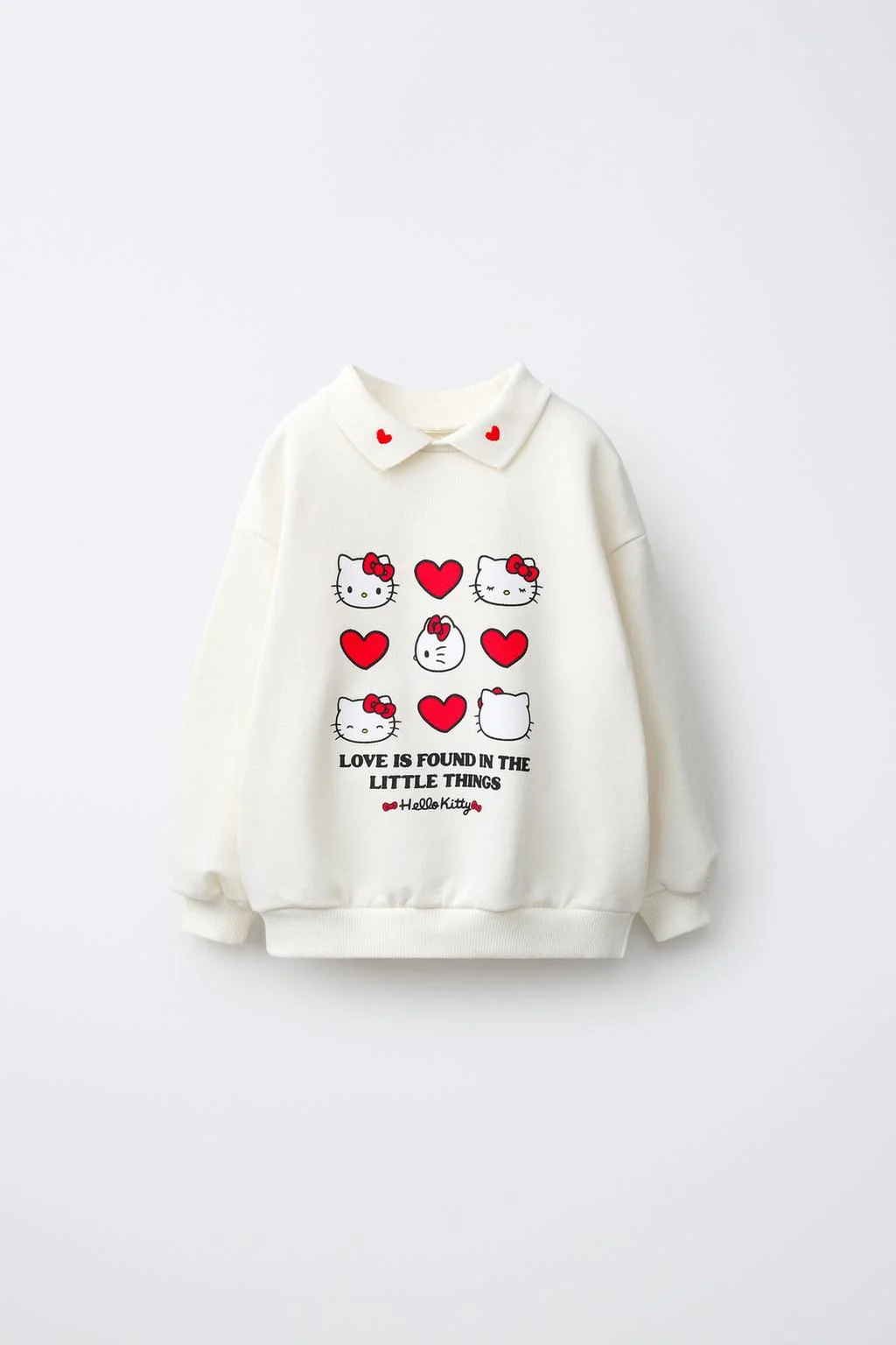 HELLO KITTY © SANRIO POLO SWEATSHIRT