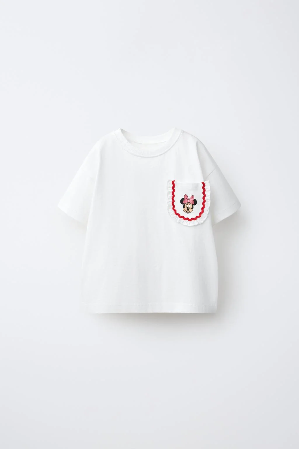 MINNIE MOUSE © DISNEY RIC-RAC POCKET T-SHIRT